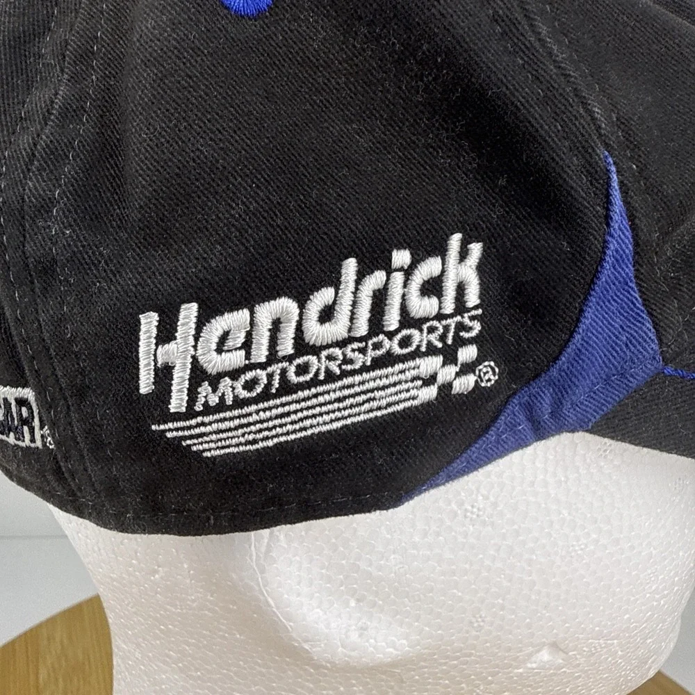 Jimmie Johnson #48 Nascar‎ Team Lowes Black Adjustable Hat
